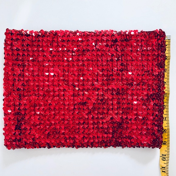 Mardi Gras sequins devil 4pc Quality accessories bowtie tails Pitchfork headband - Picture 11 of 14